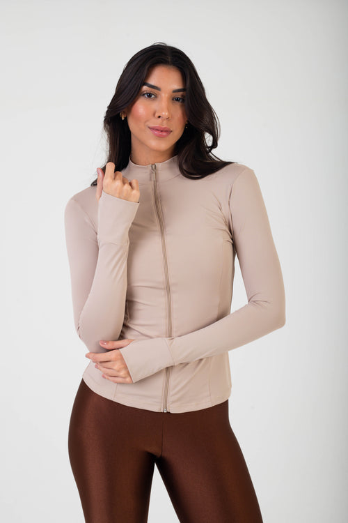 BLUSA CASACO MOVE LIGHT - CANELA