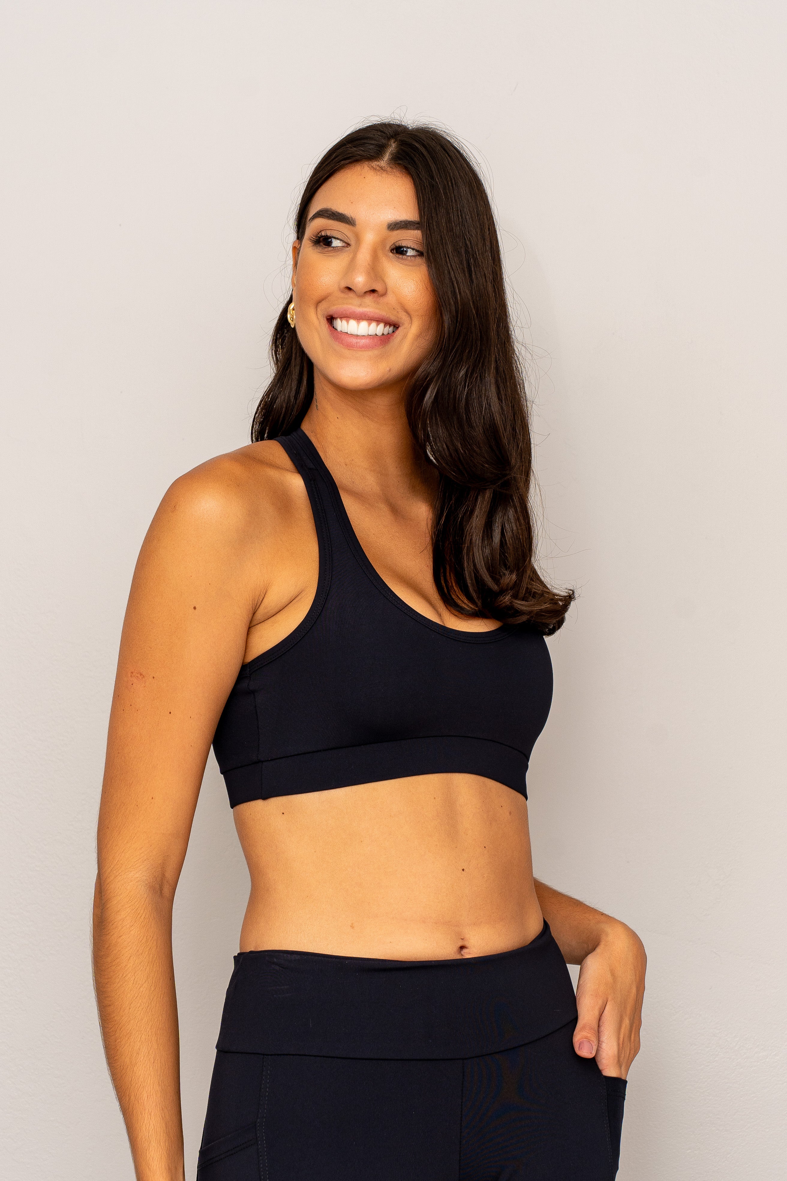 CROPPED BSSPO ONE SUSTENTARE NADADOR COM BOJO - PRETO