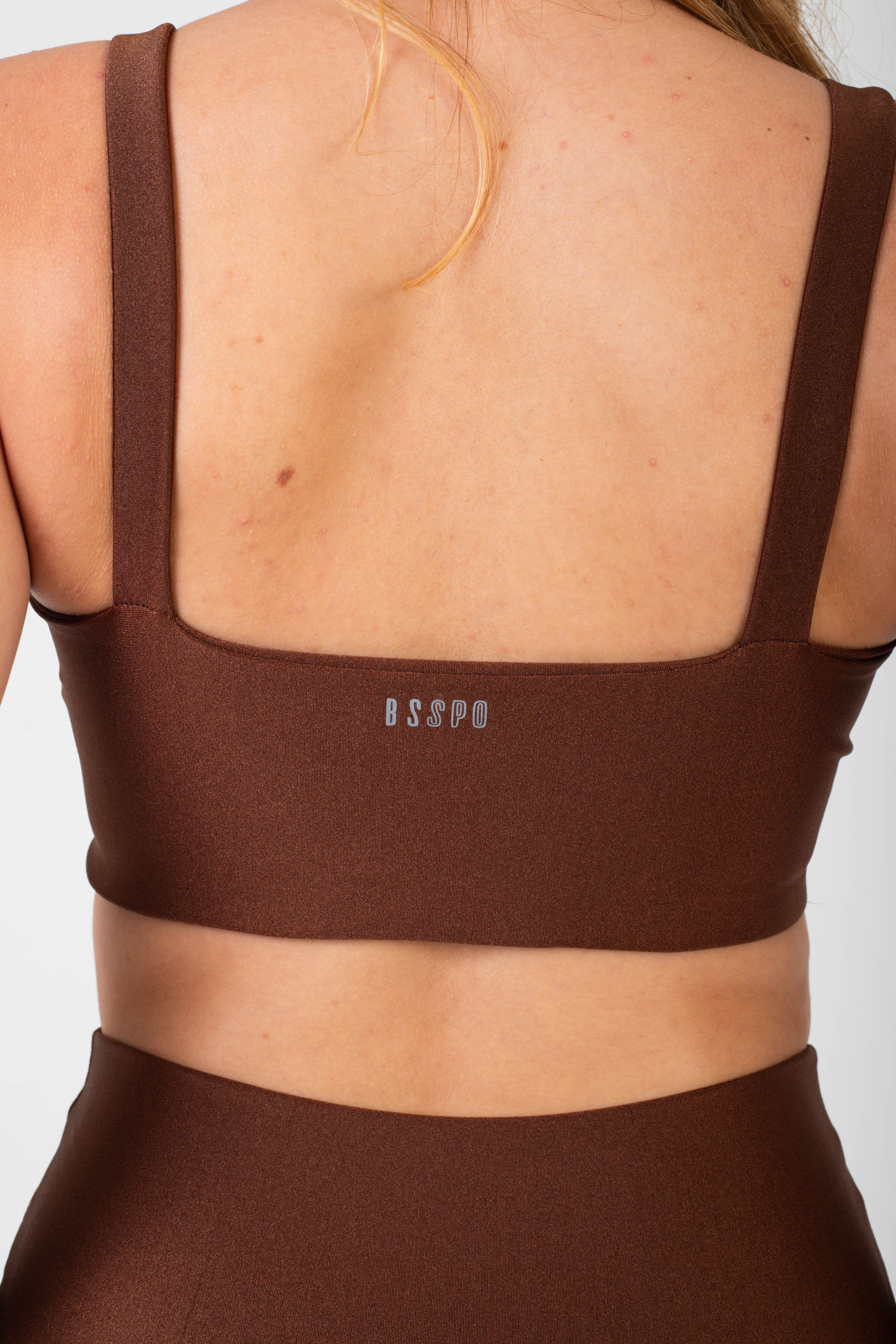 TOP ALCA LARGA GLOW ACTIVE - COFFEE