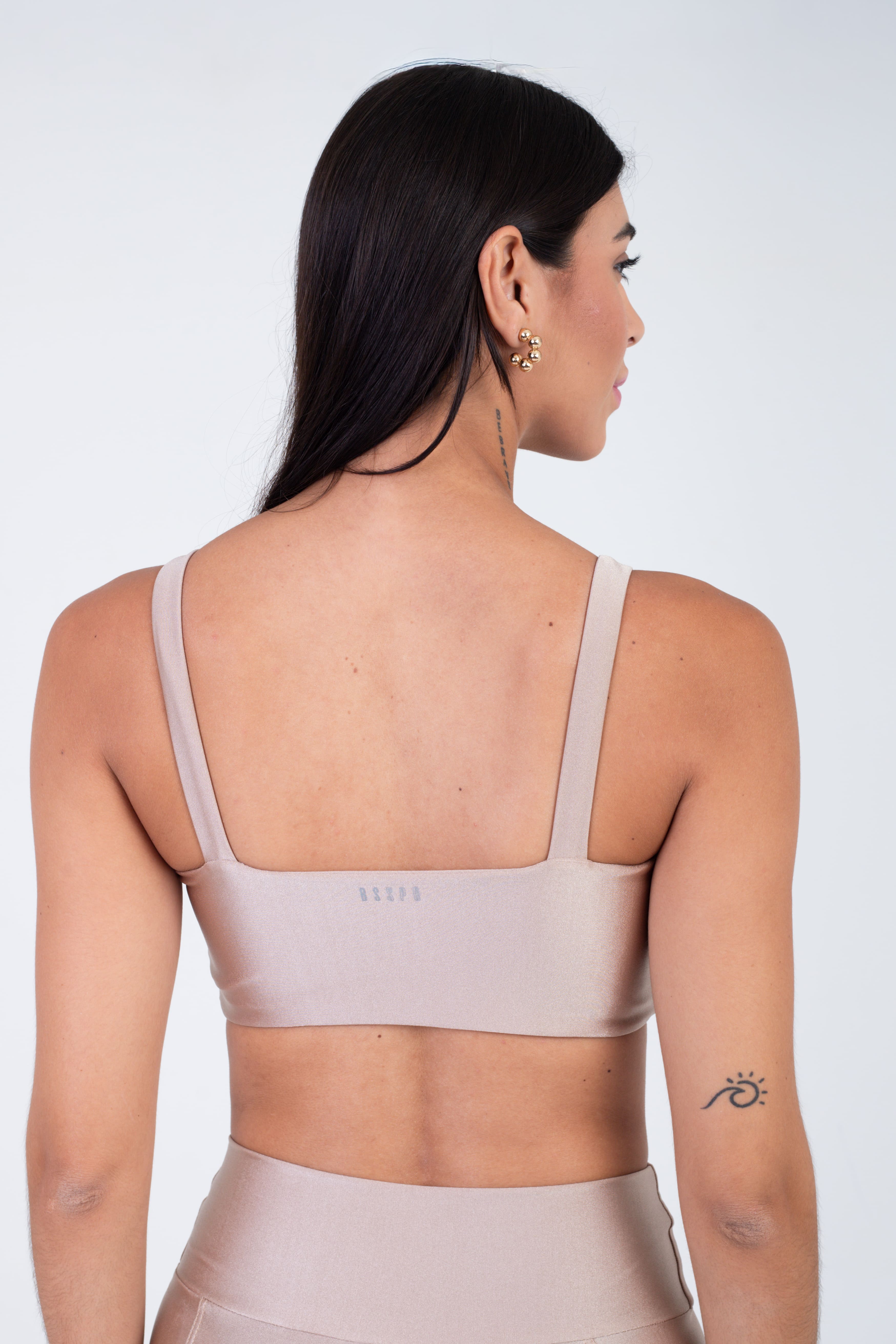 TOP ALCA LARGA GLOW ACTIVE - CHOCOLATE