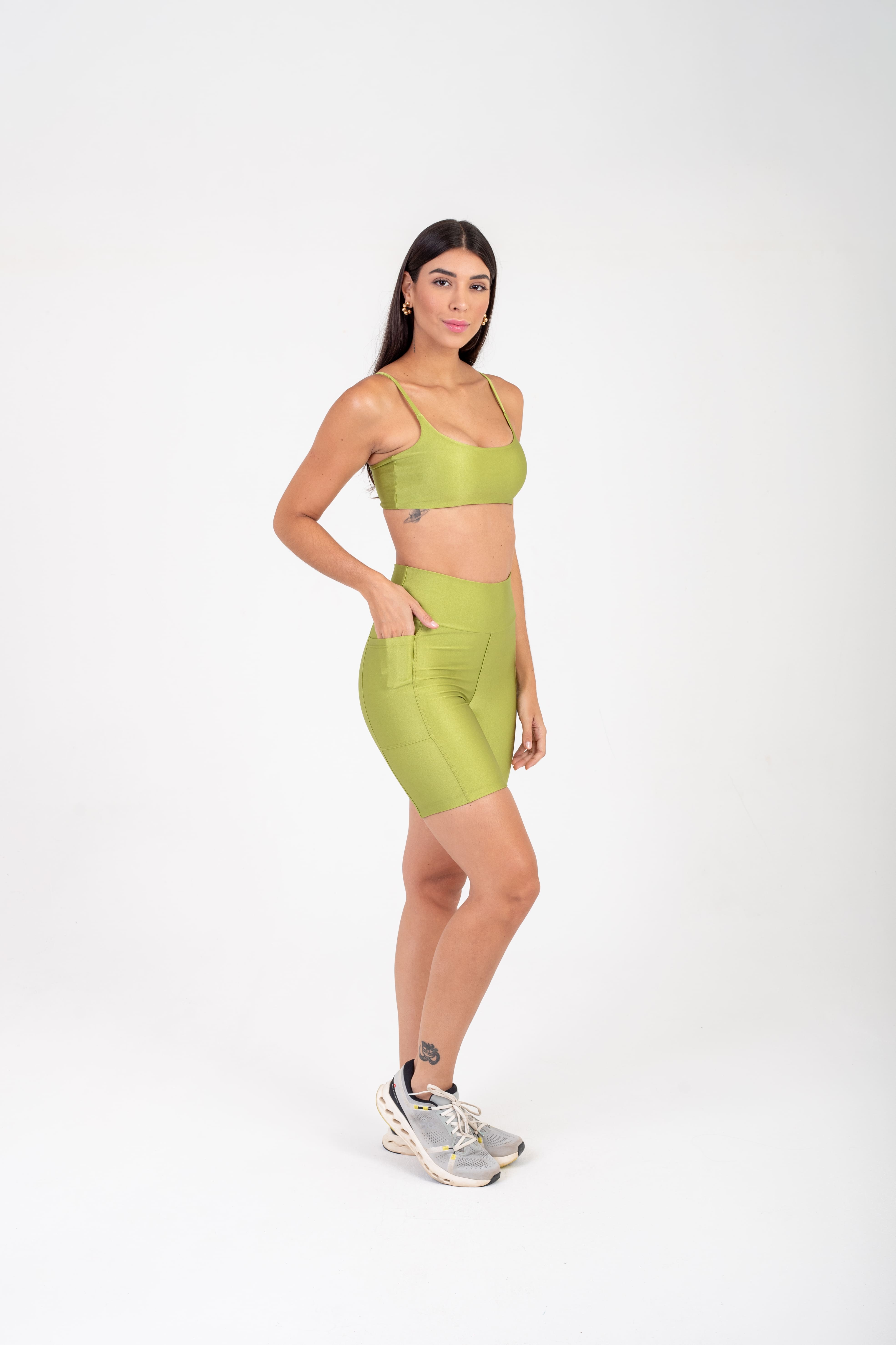 SHORT BIKER - PALMEIRA