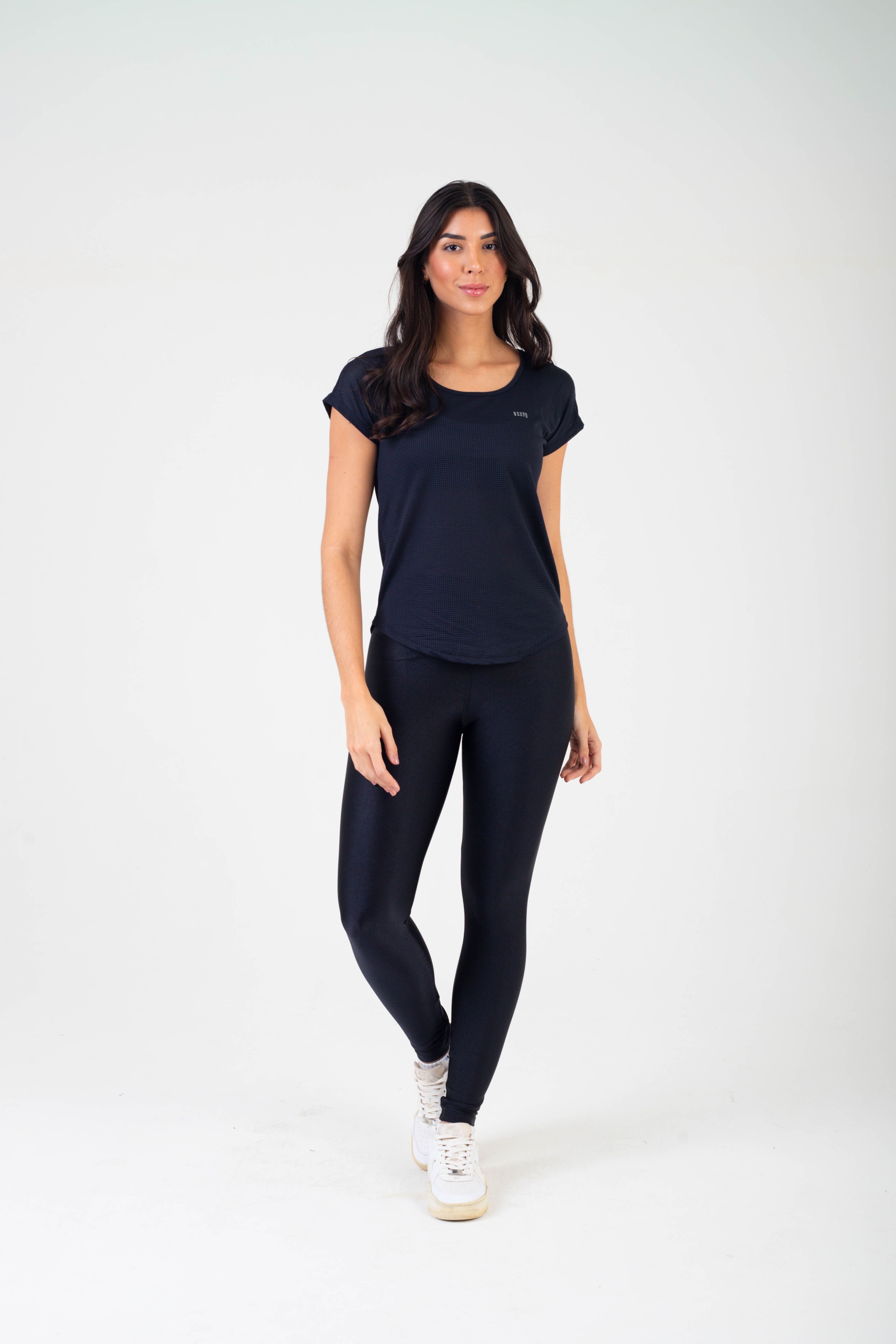 BLUSA T-SHIRT BSSPO CLUB FIT - PRETO