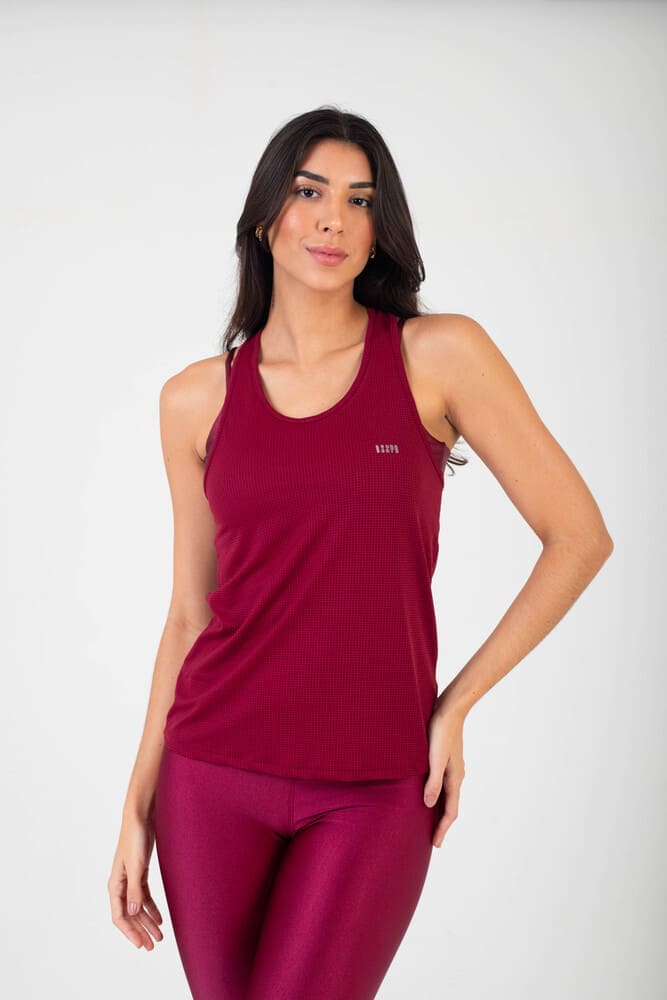 BLUSA REGATA BSSPO CLUB FIT - VINHO