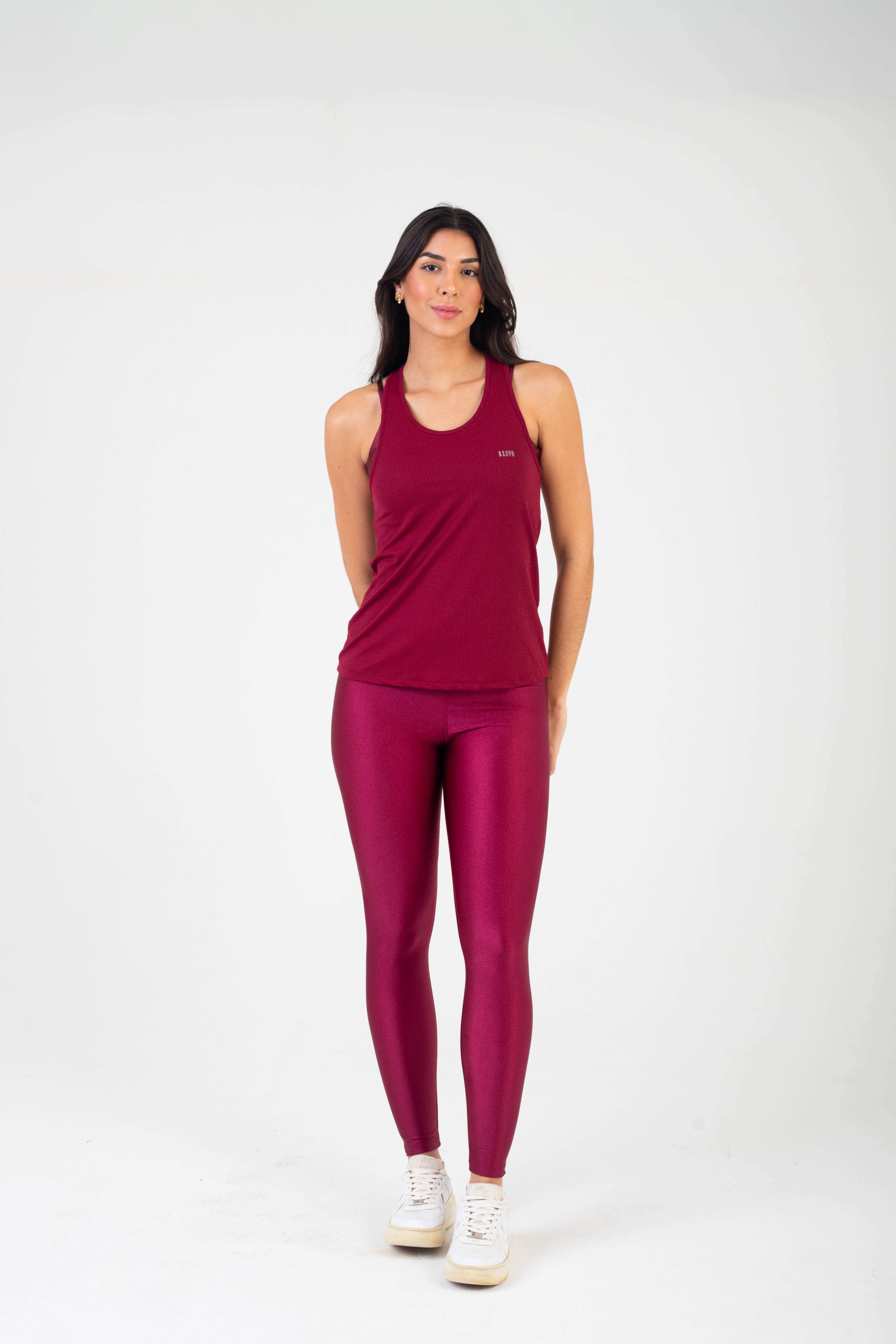 BLUSA REGATA BSSPO CLUB FIT - VINHO