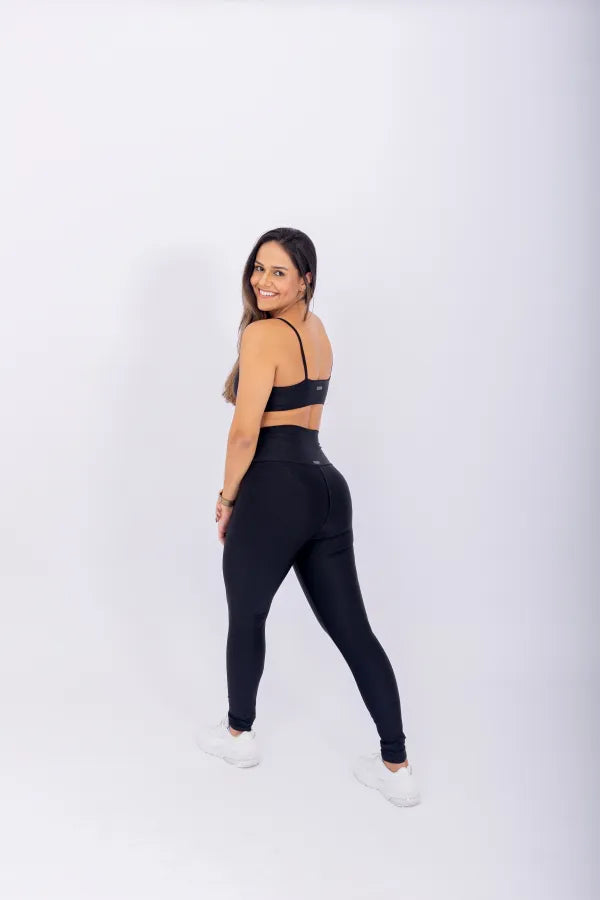 CALCA LEGGING GLOW ACTIVE - PRETO