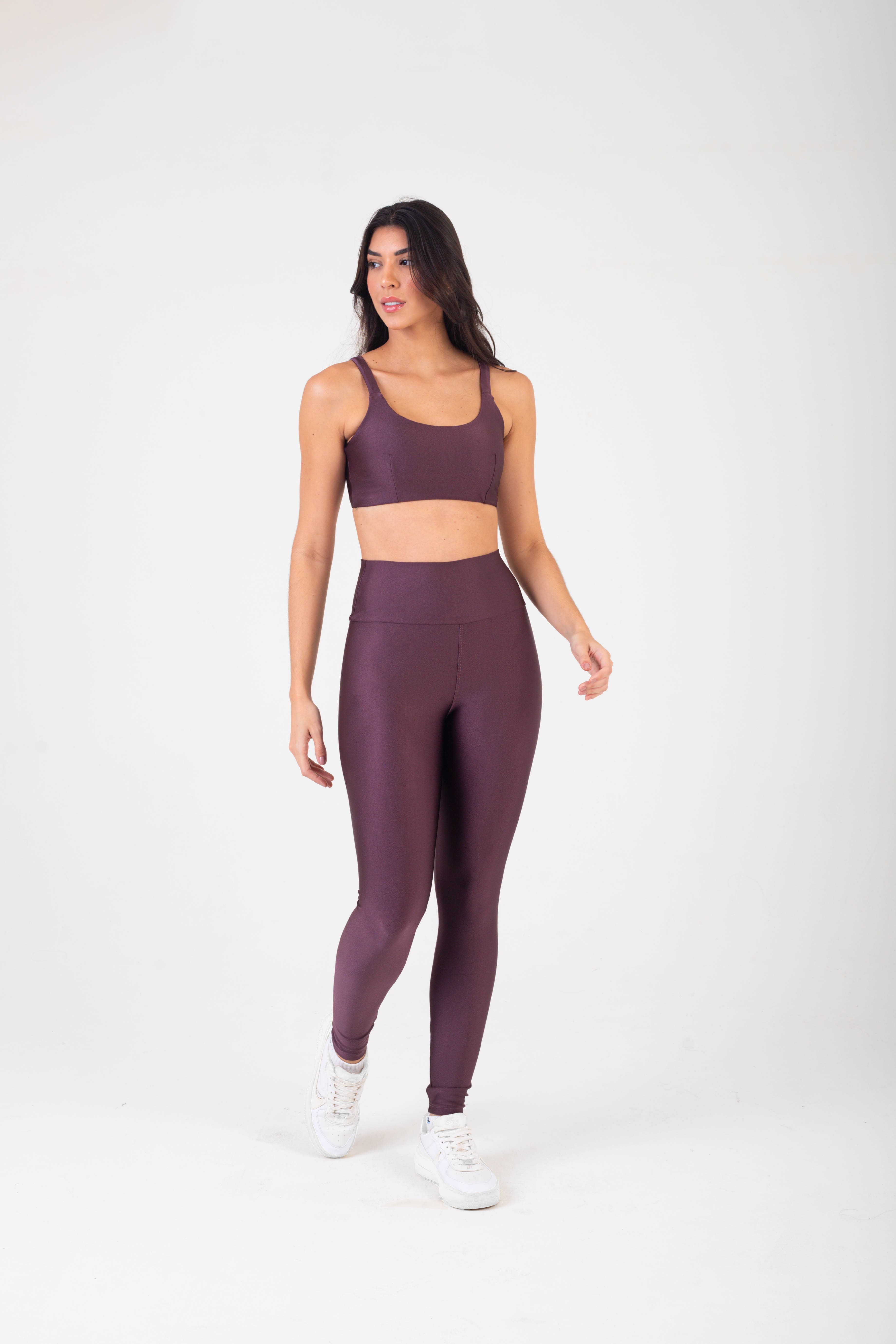 CALCA LEGGING GLOW ACTIVE - ÉBANO