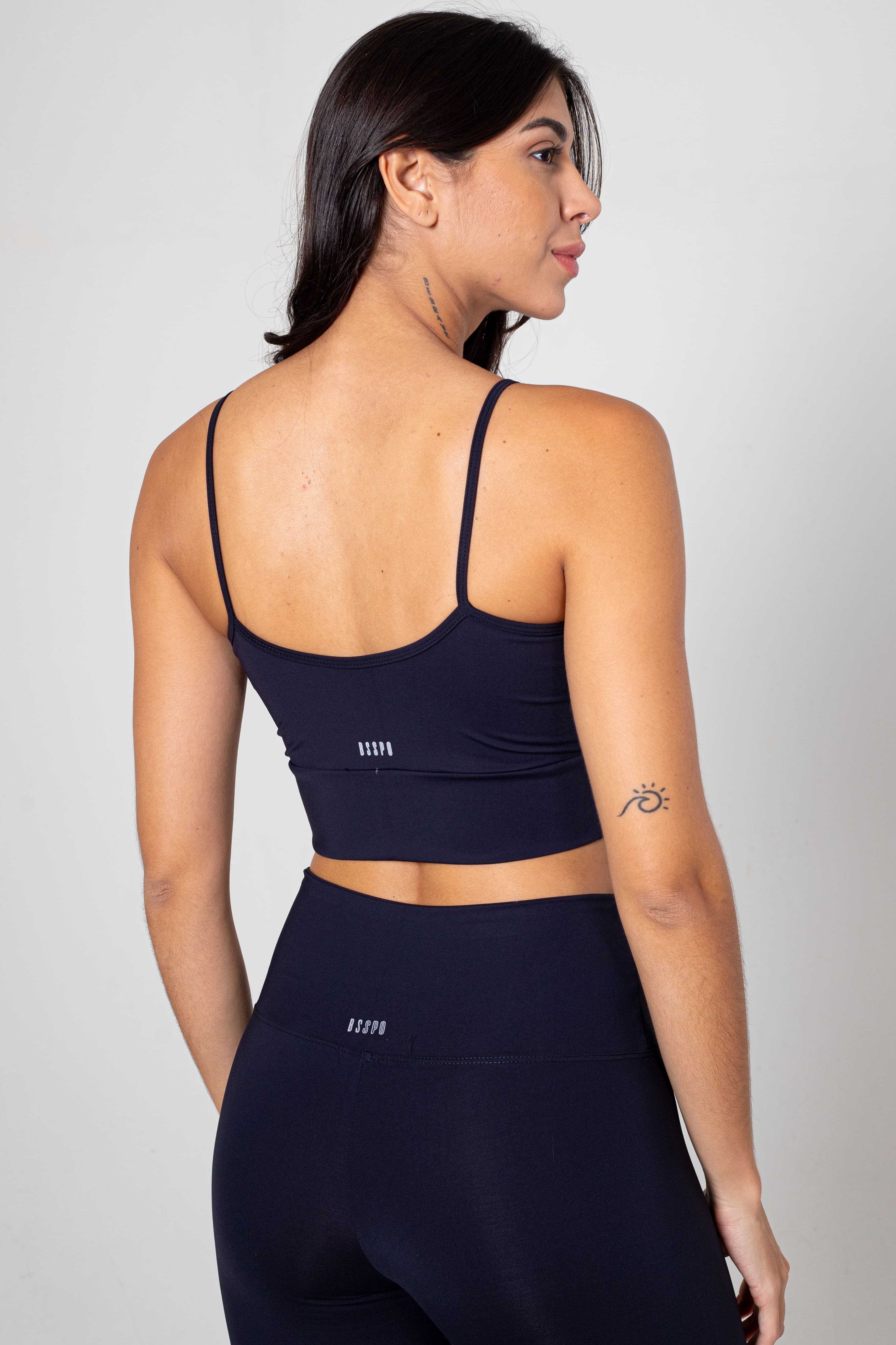 CROPPED SUSTENTARE BSSPO - PRETO