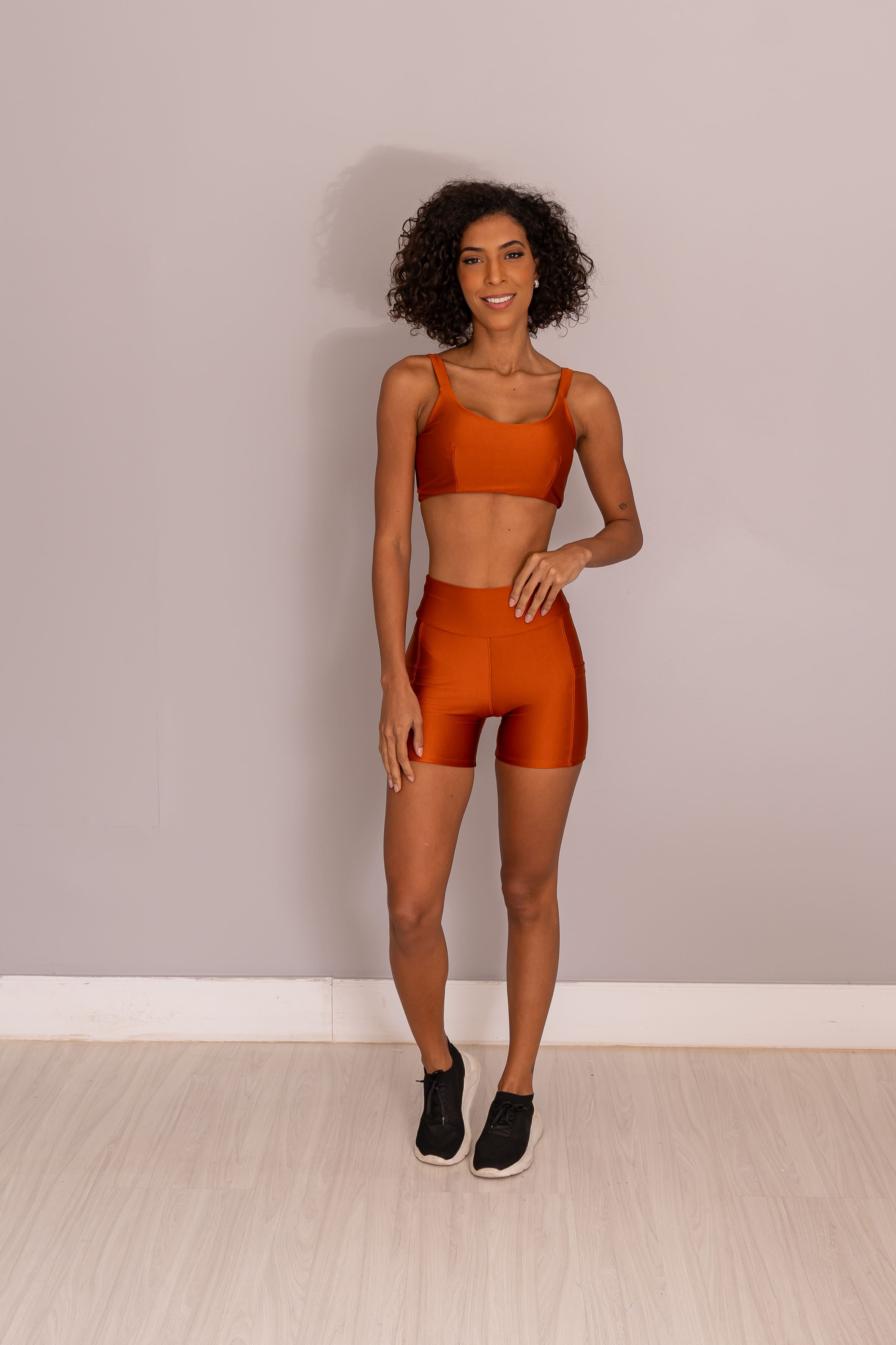 SHORT GLOW ACTIVE - GINGER