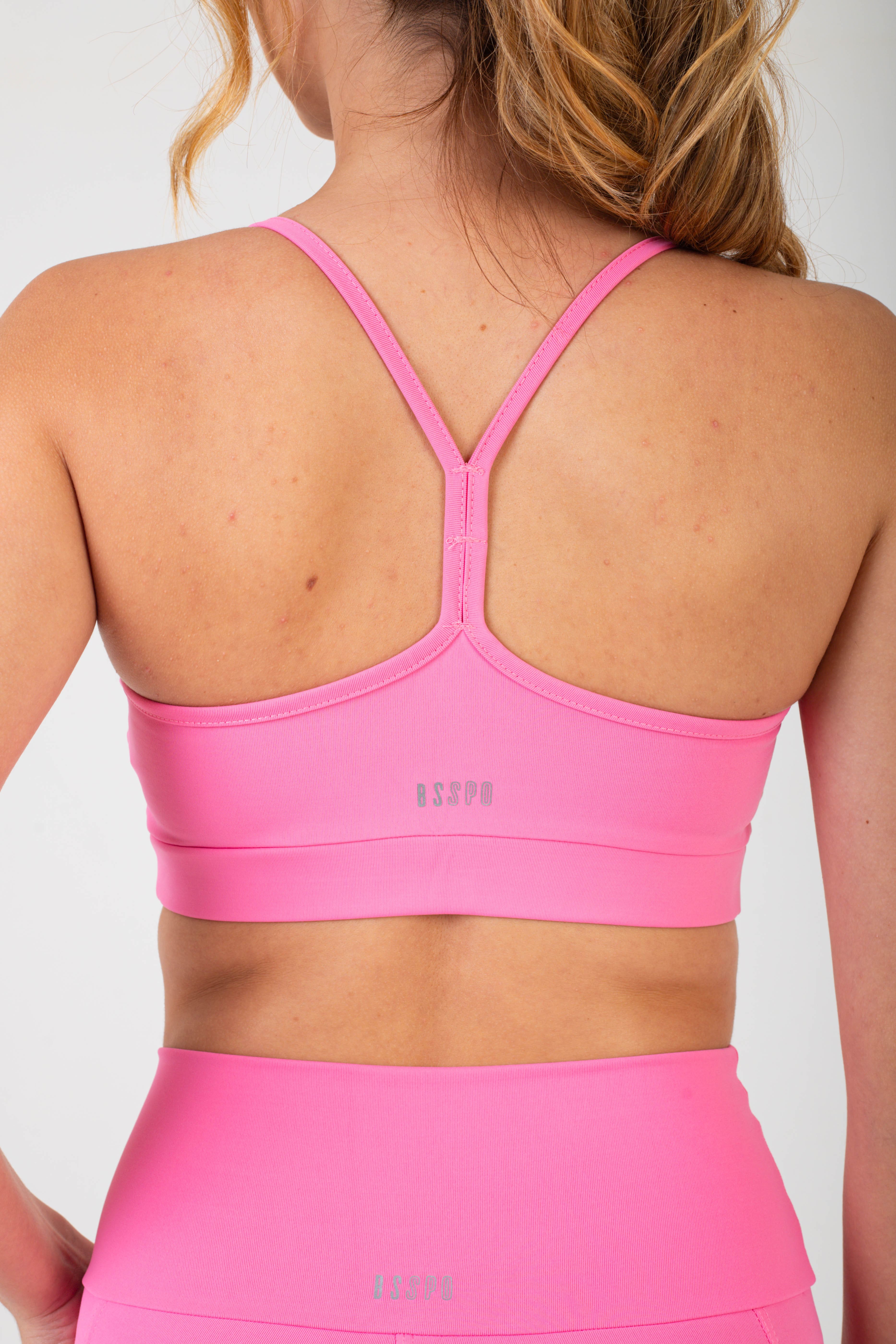 CROPPED TOP HYPER MAXXI - POP PINK