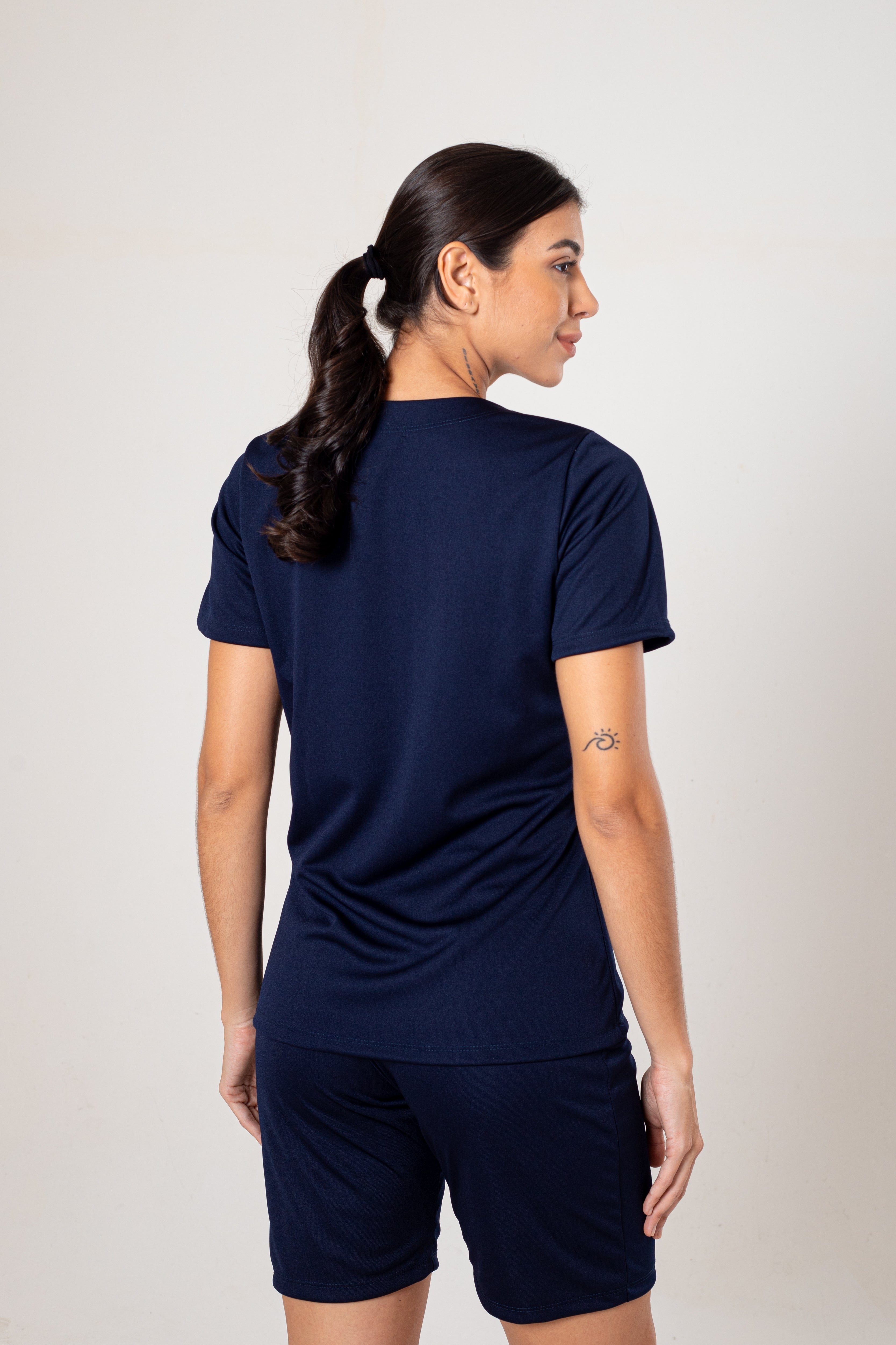 CONJUNTO FARDAMENTO LIGHT GOLA R COM BERMUDA  - MARINHO