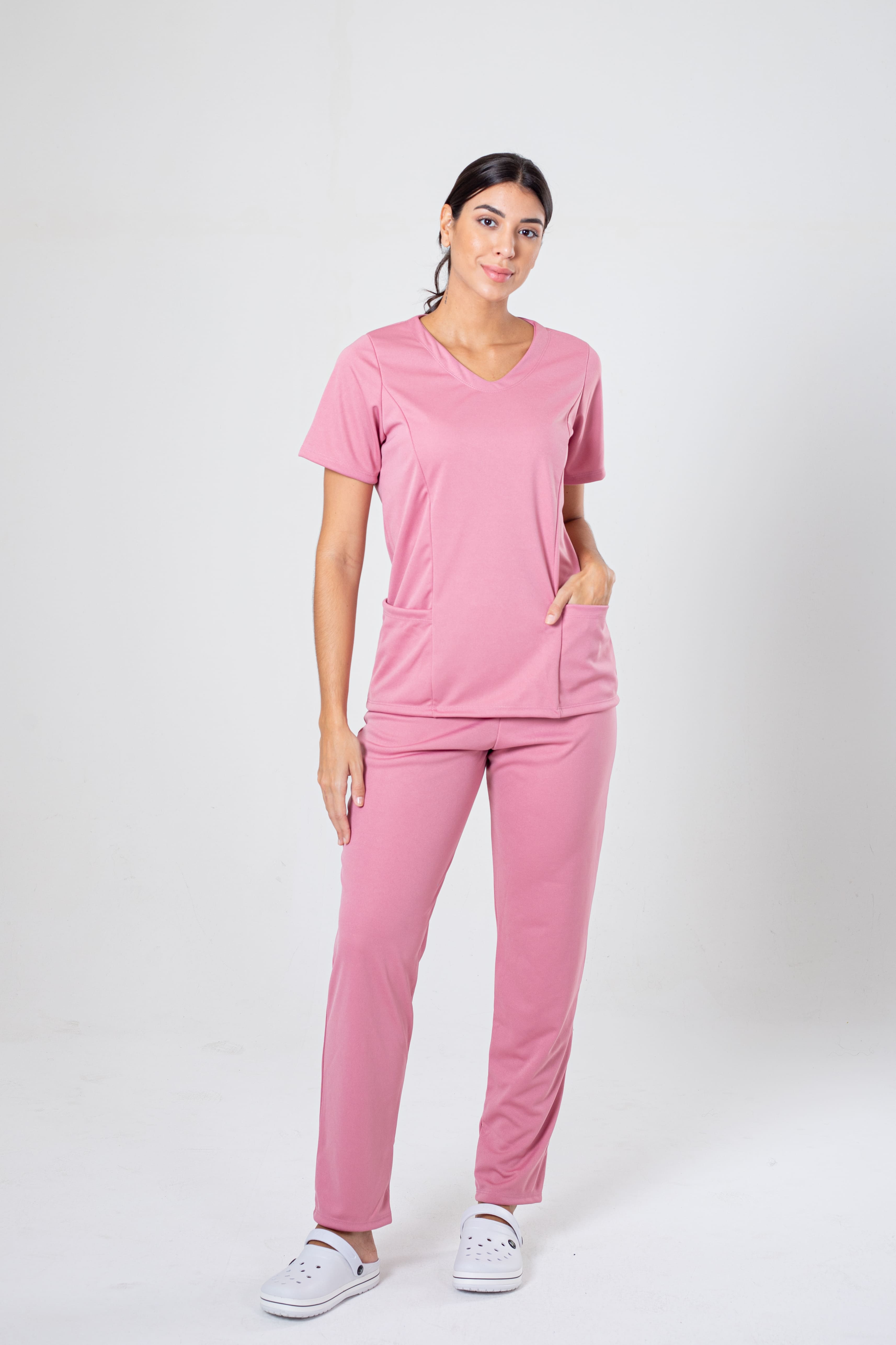 CONJUNTO FARDAMENTO POP GOLA V COM CALCA HELANCA POP - NINFA