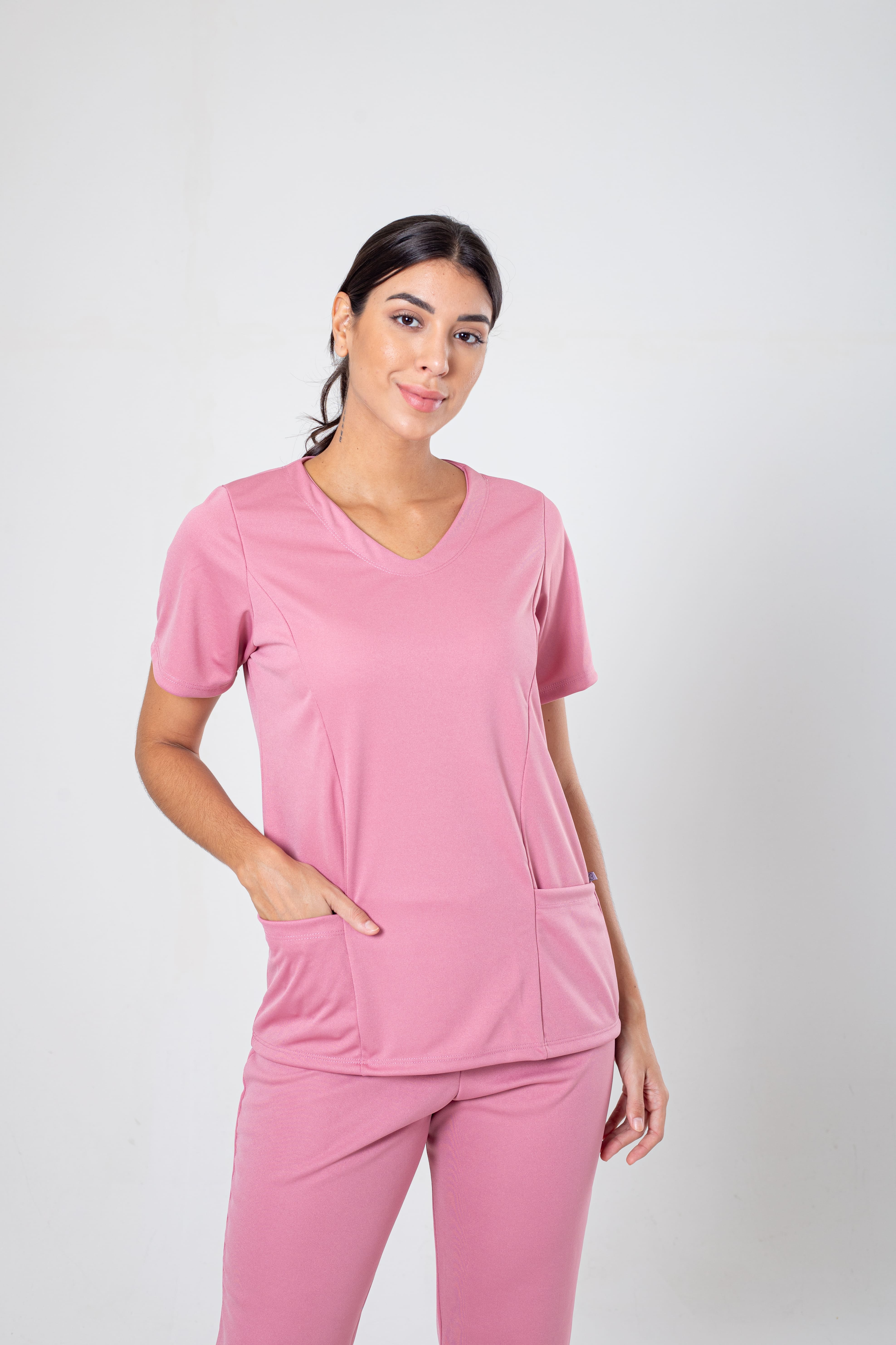 CONJUNTO FARDAMENTO POP GOLA V COM CALCA HELANCA POP - NINFA