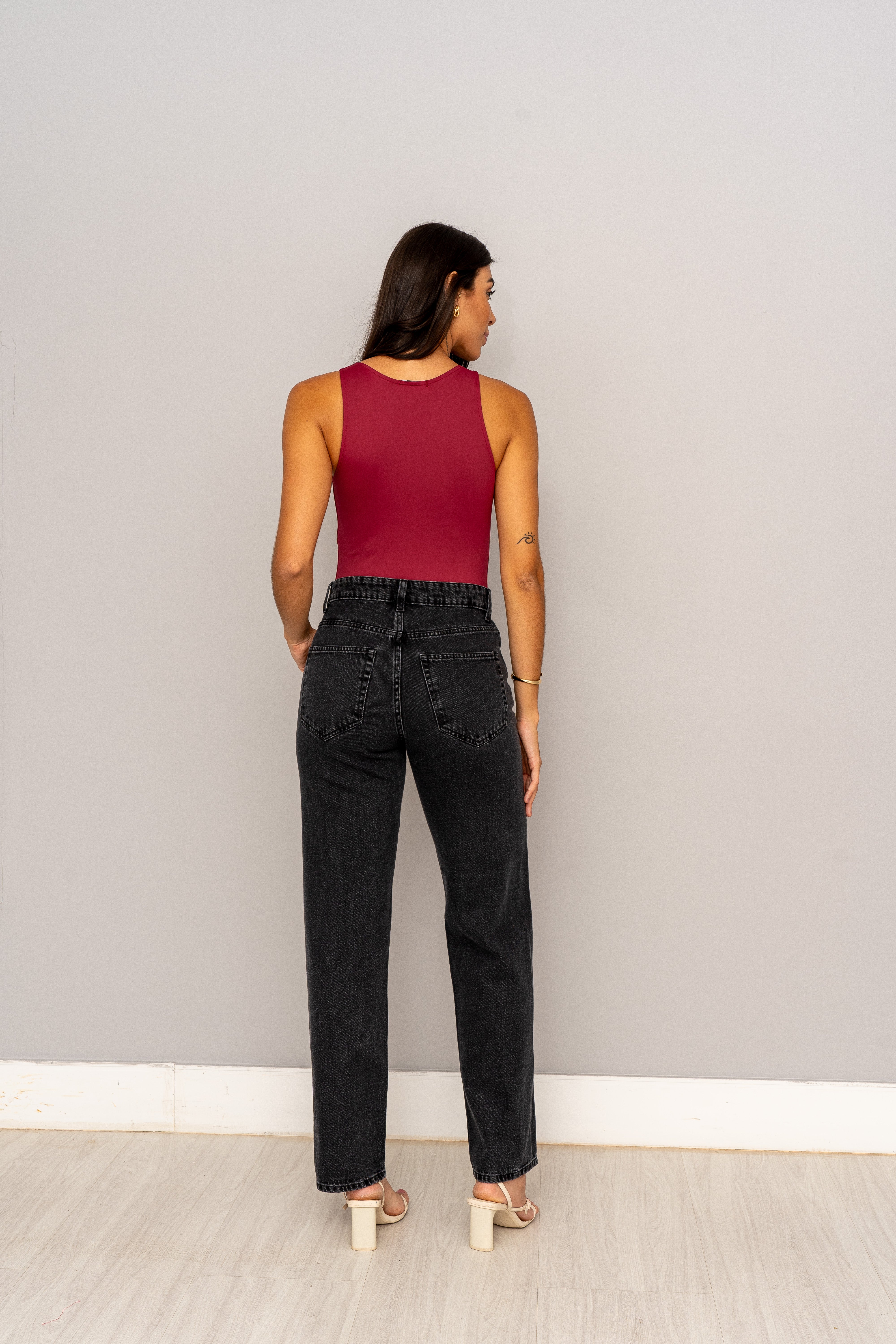 BLUSA LIRIA EM POLIAMIDA - CHERRY