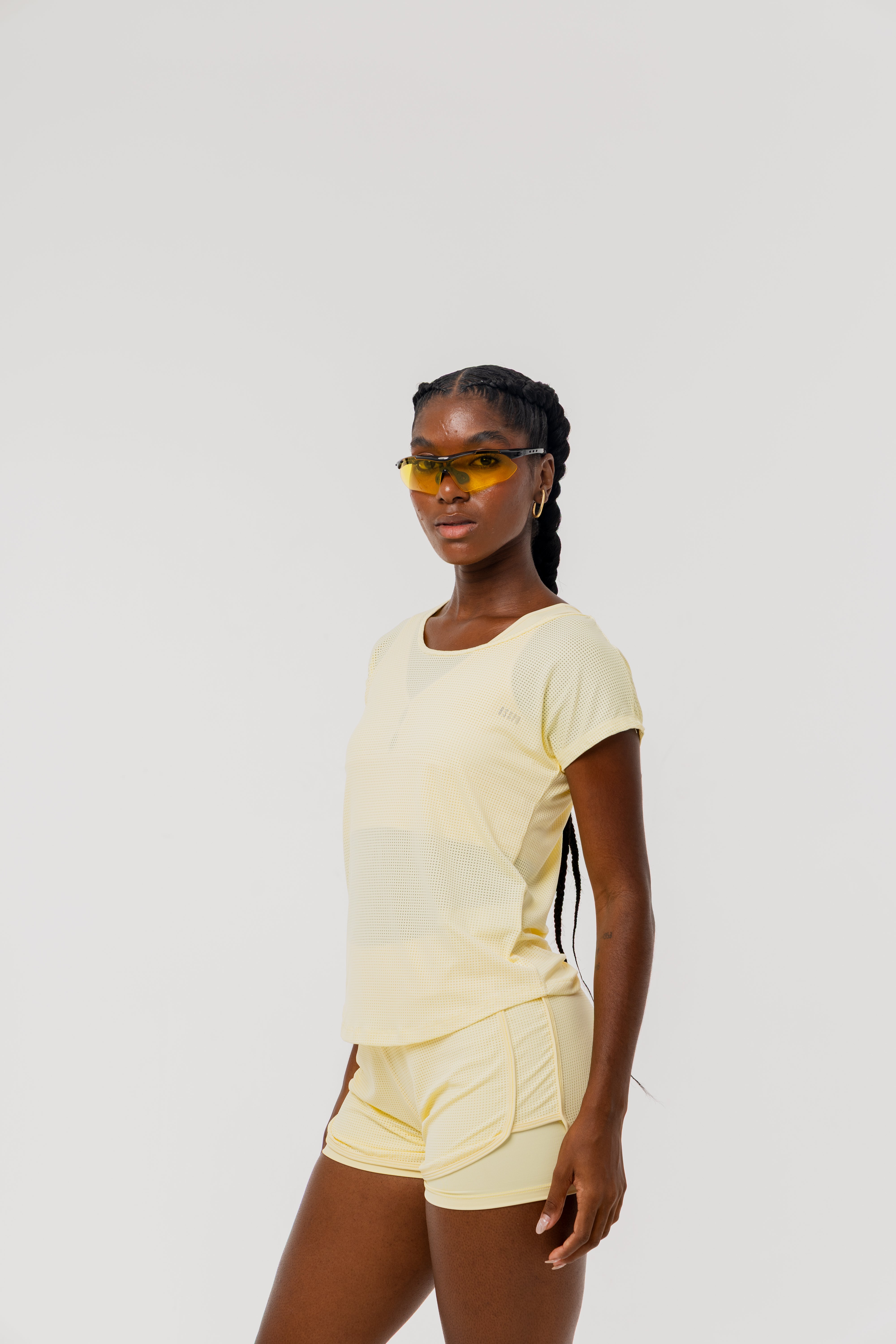 BLUSA LONG MANGA CURTA ACTIVE FRESH - BUTTER