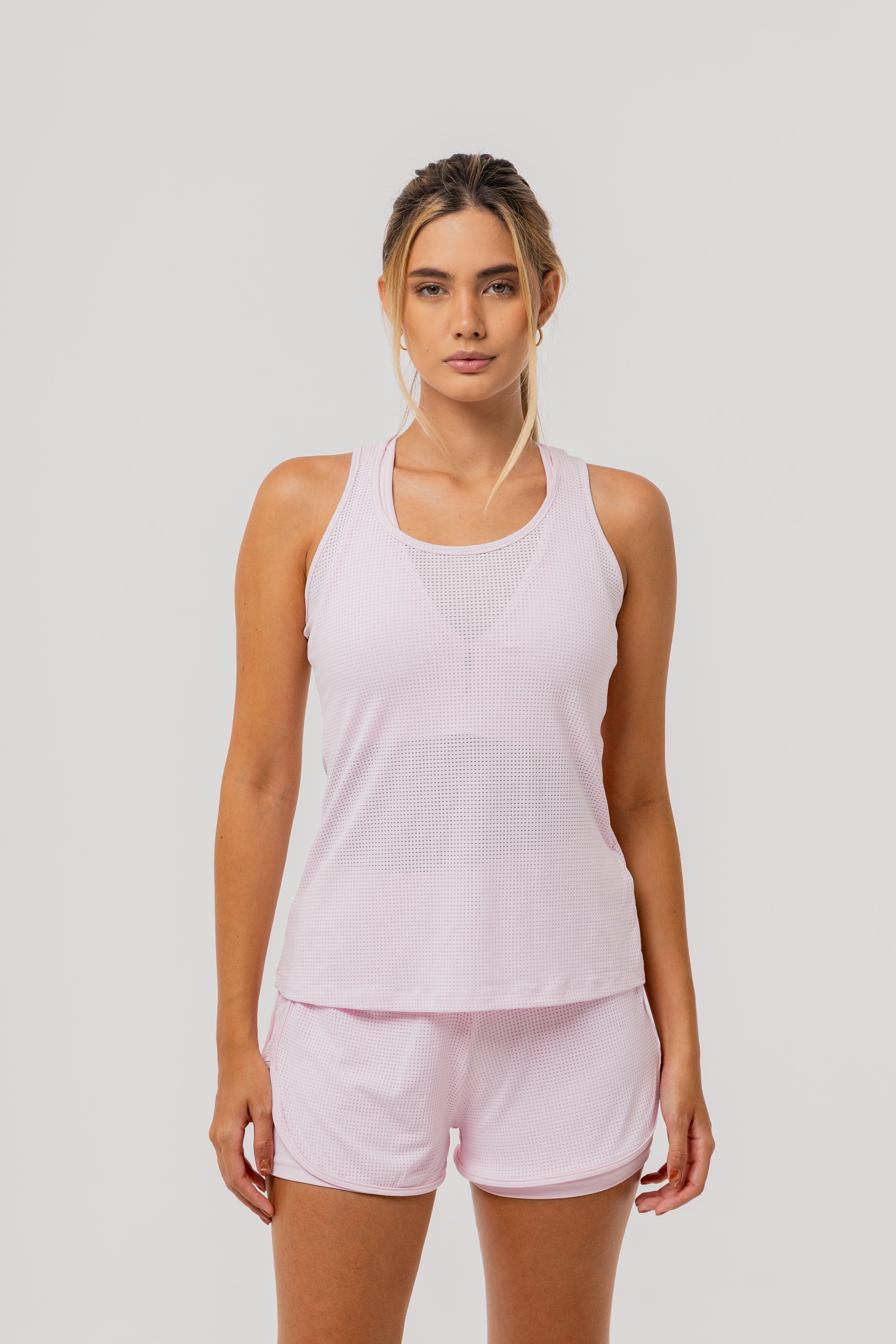 SHORT TENNIS CLUB ACTIVE FRESH - LIGHT PINK