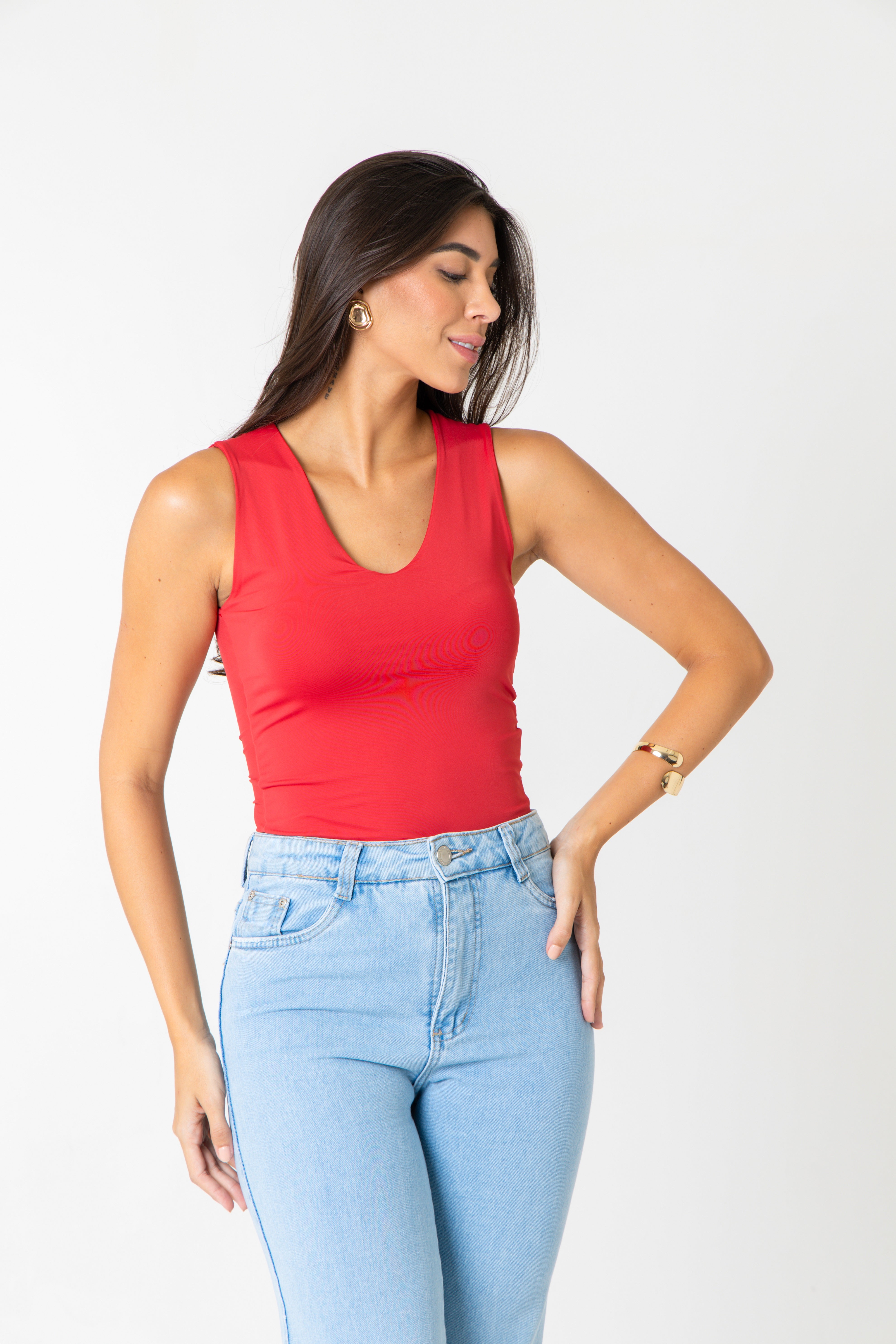 BLUSA EVE SENSINTIVE LIGHT - SALSA