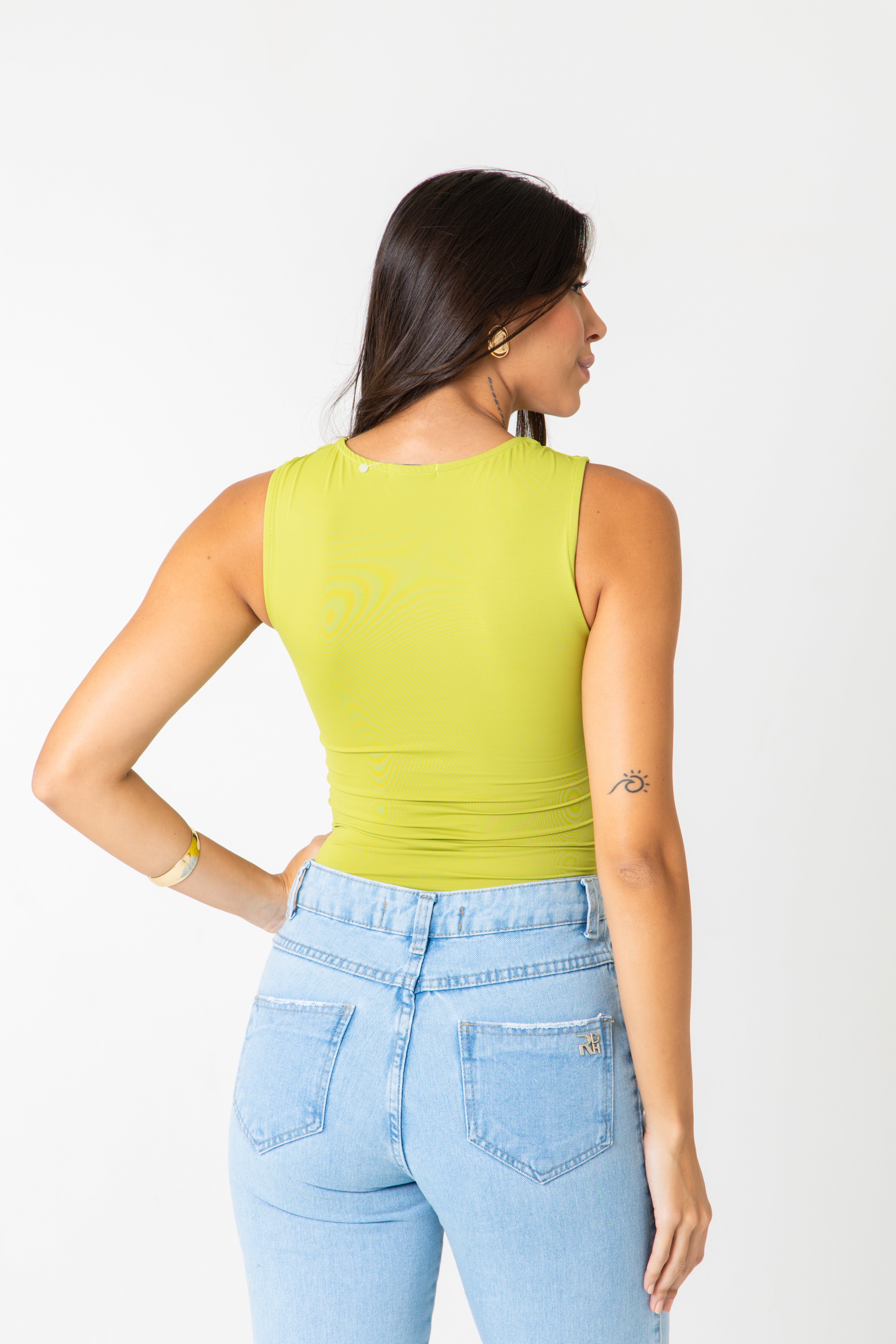 BLUSA EVE SENSINTIVE LIGHT - MOSS