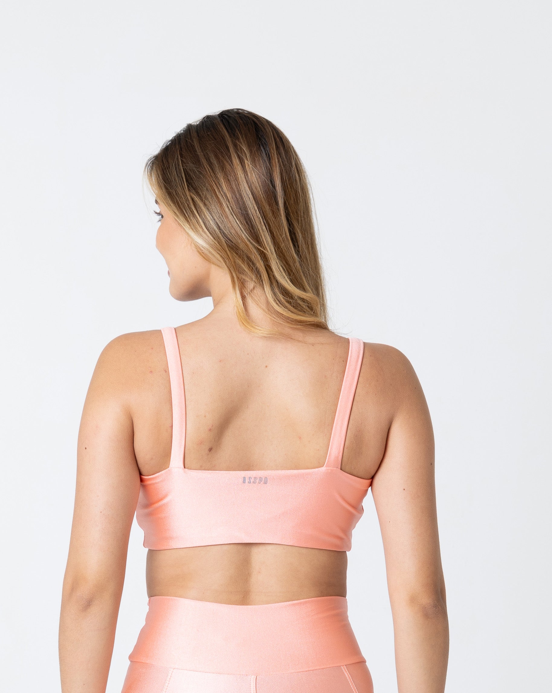 TOP ALCA LARGA GLOW ACTIVE - PESSEGO