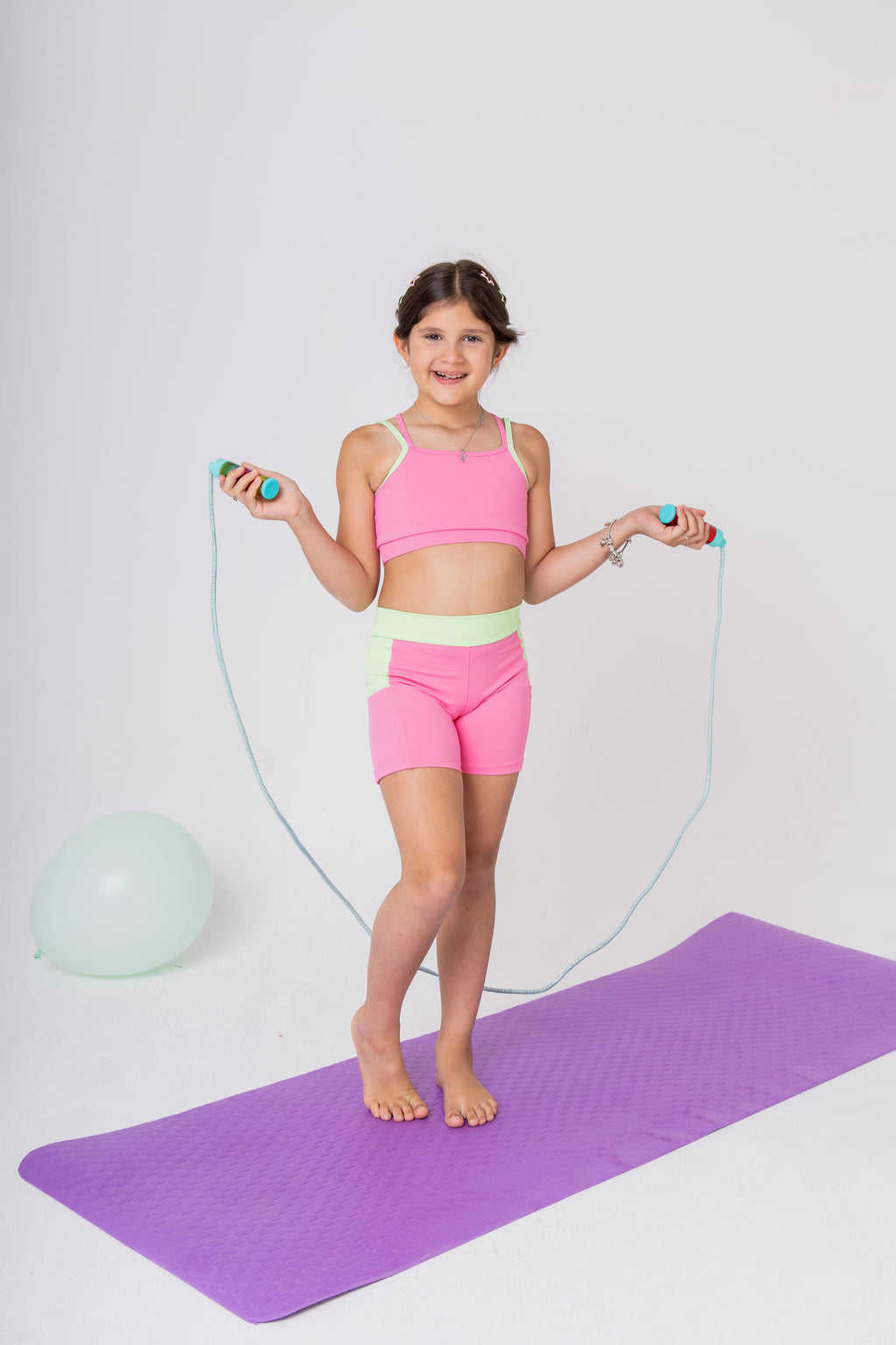 CROPPED ALCA DUPLA - POP PINK