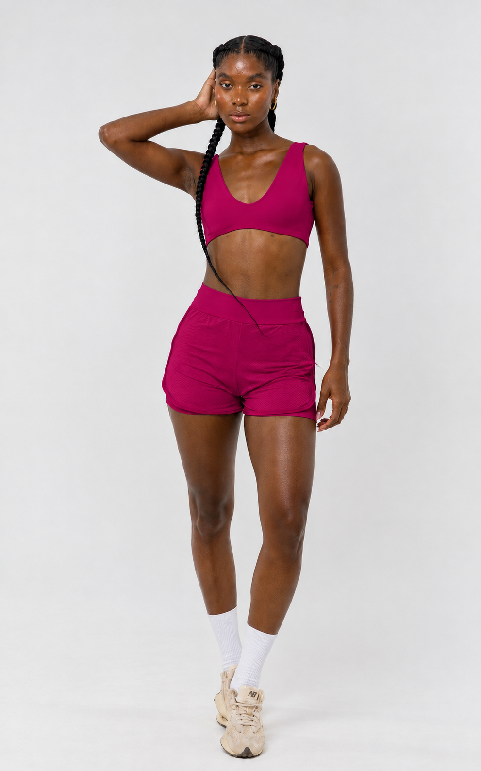 CROPPED DECOTE U FUCSIA - BT