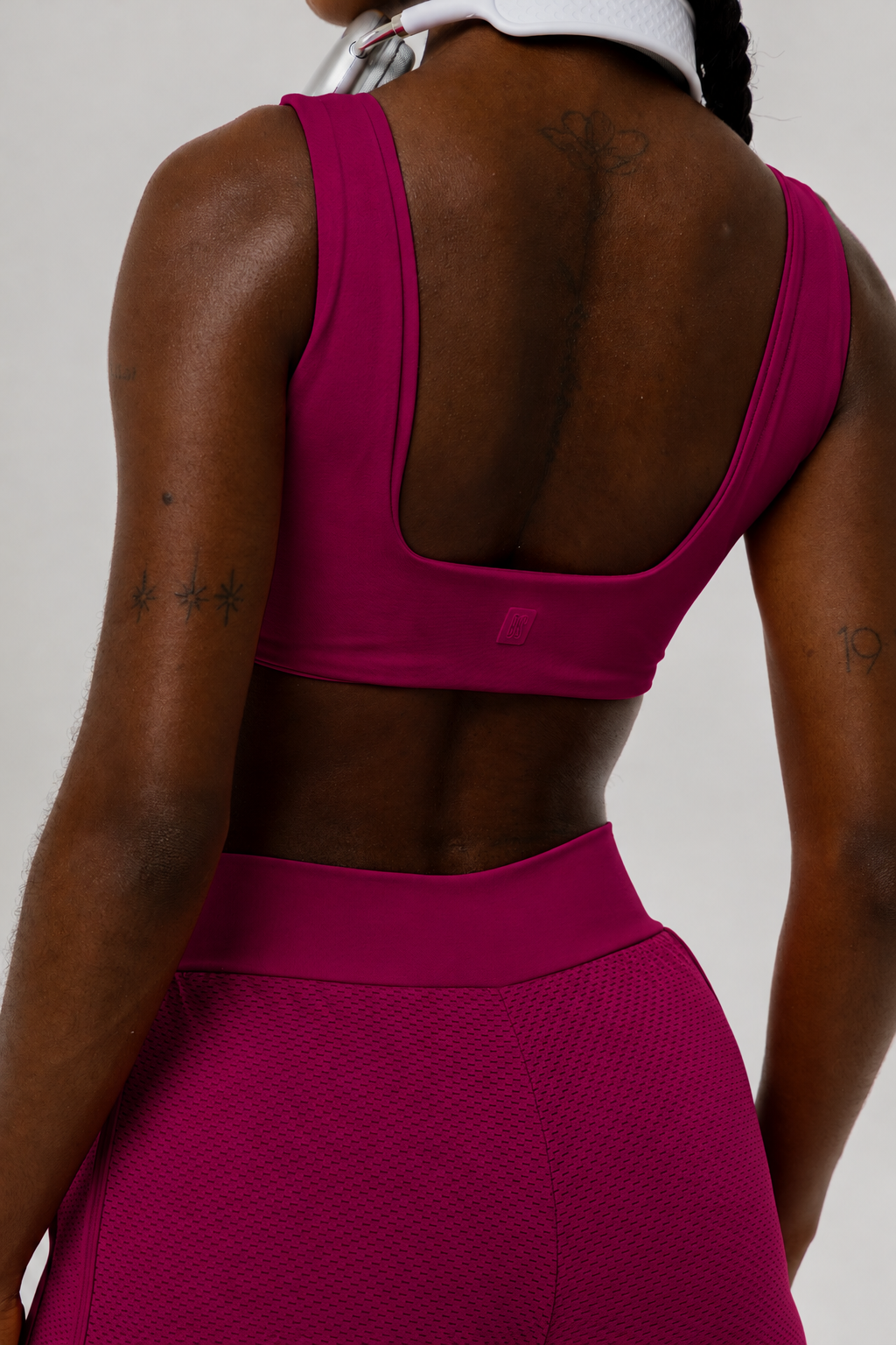 CROPPED DECOTE U FUCSIA - BT