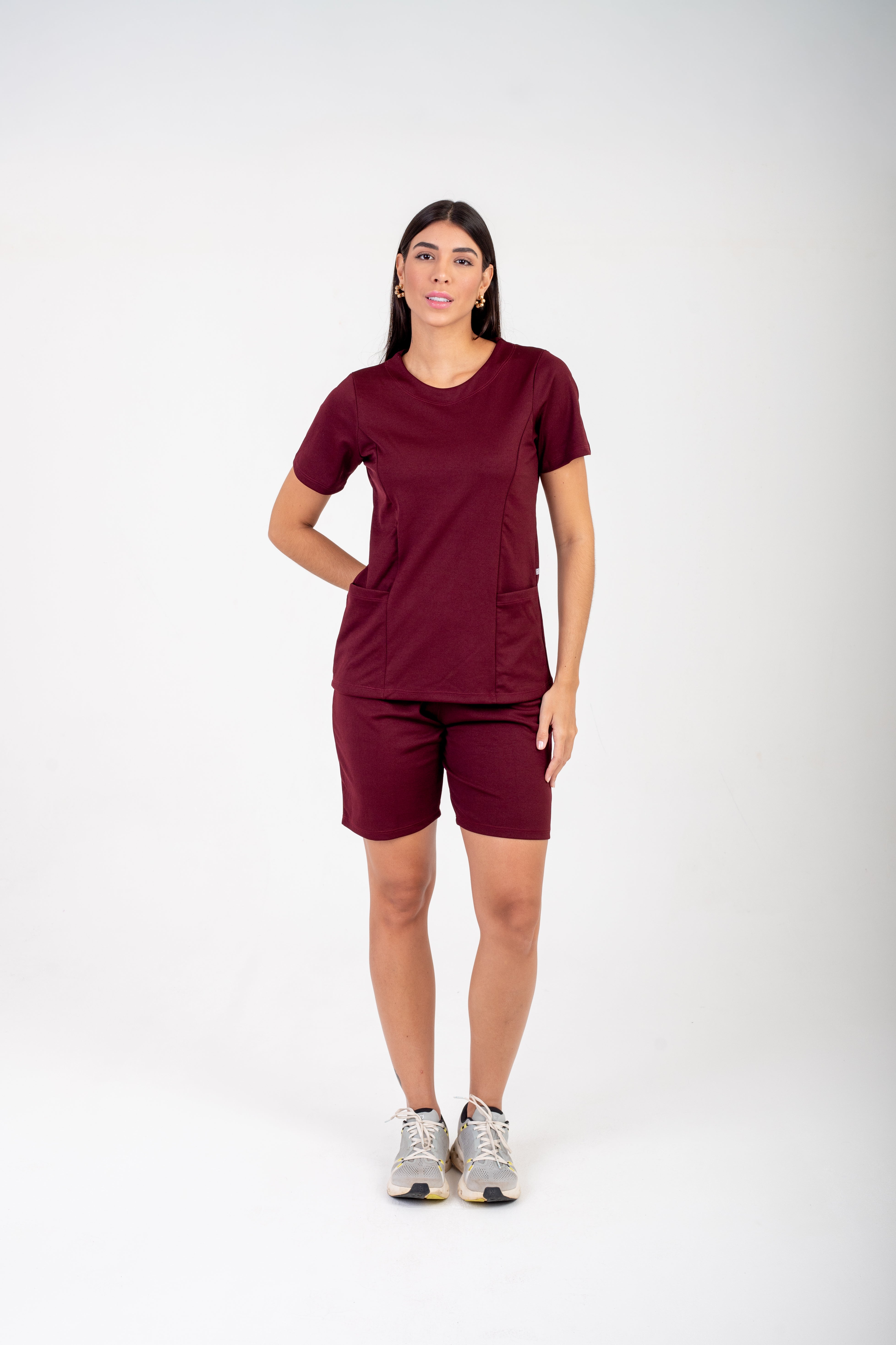CONJUNTO FARDAMENTO POP GOLA REDONDA BERMUDA - TRINITY