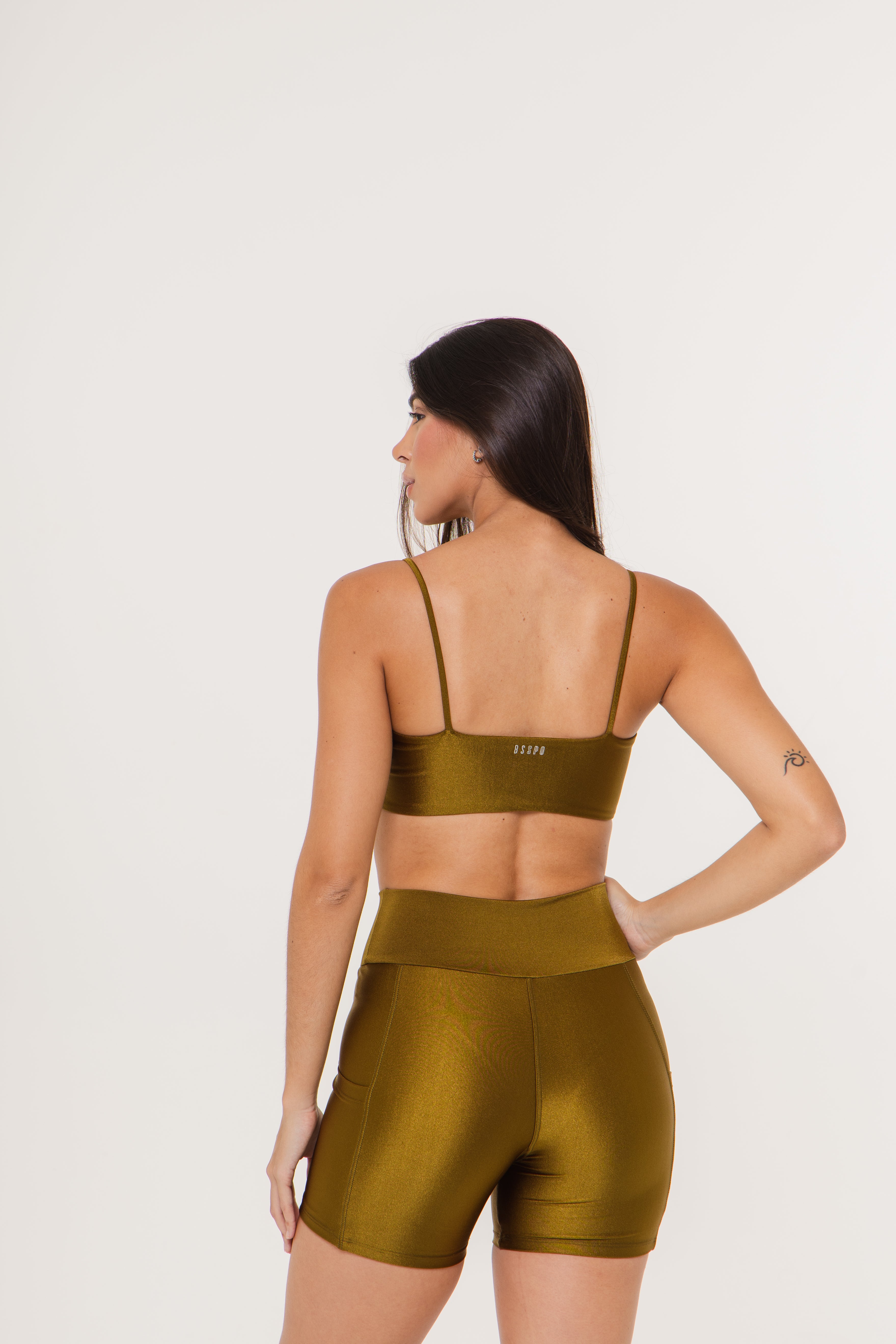 TOP ALCA LARGA GLOW ACTIVE -VERDE BUSH
