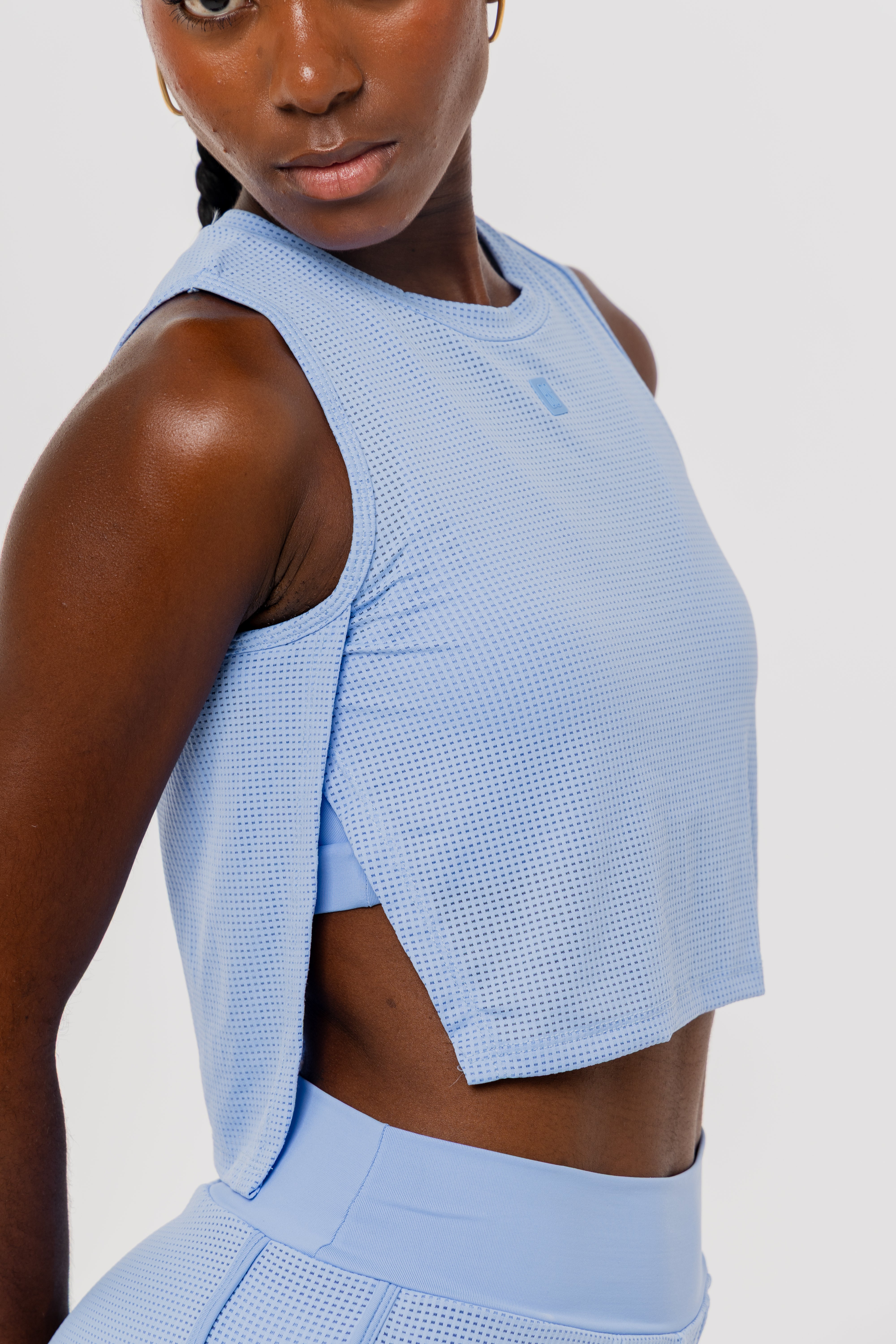BLUSA REGATA TELINHA CURTA - FLY