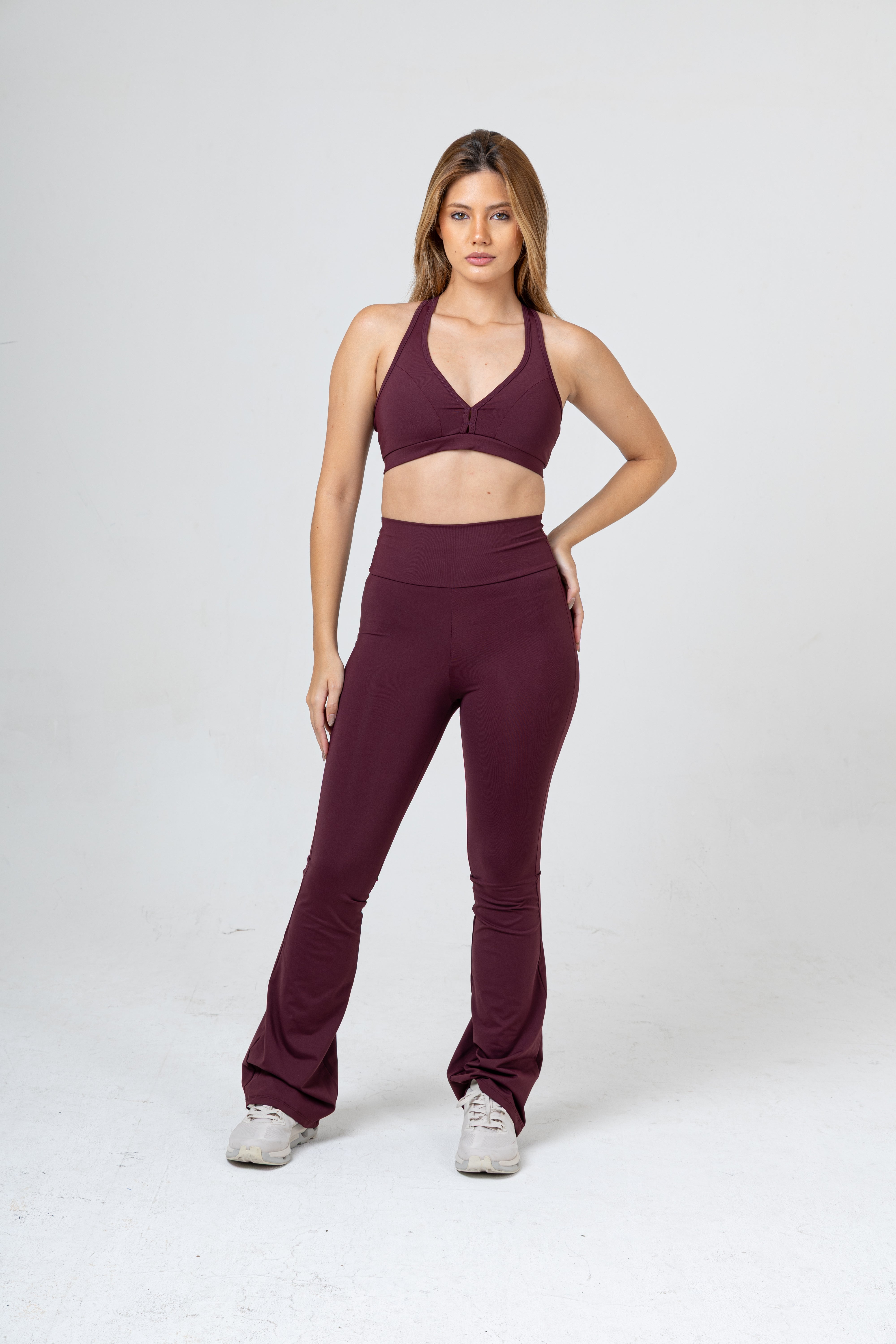 CROPPED TOP DECOTE V NADADOR MOVING BORDO