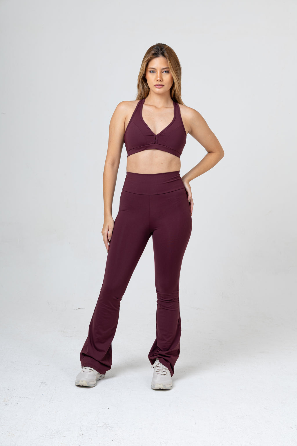 CROPPED TOP DECOTE V NADADOR MOVING BORDO