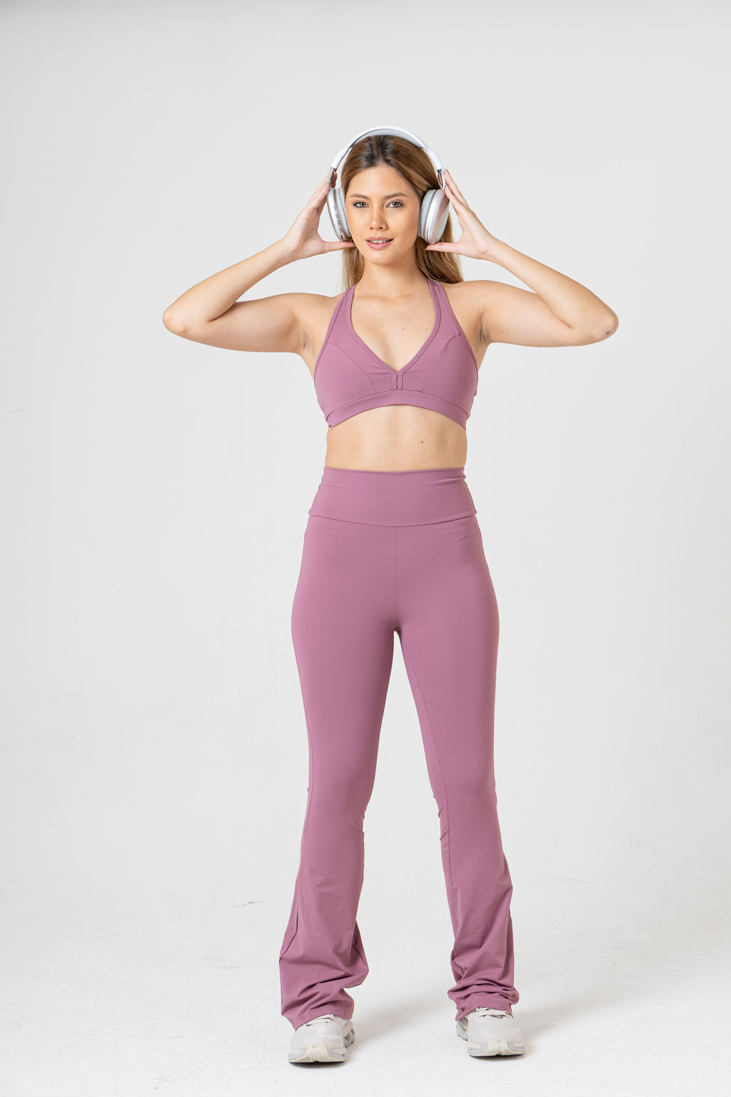CROPPED TOP DECOTE V NADADOR MOVING ROSE WILD