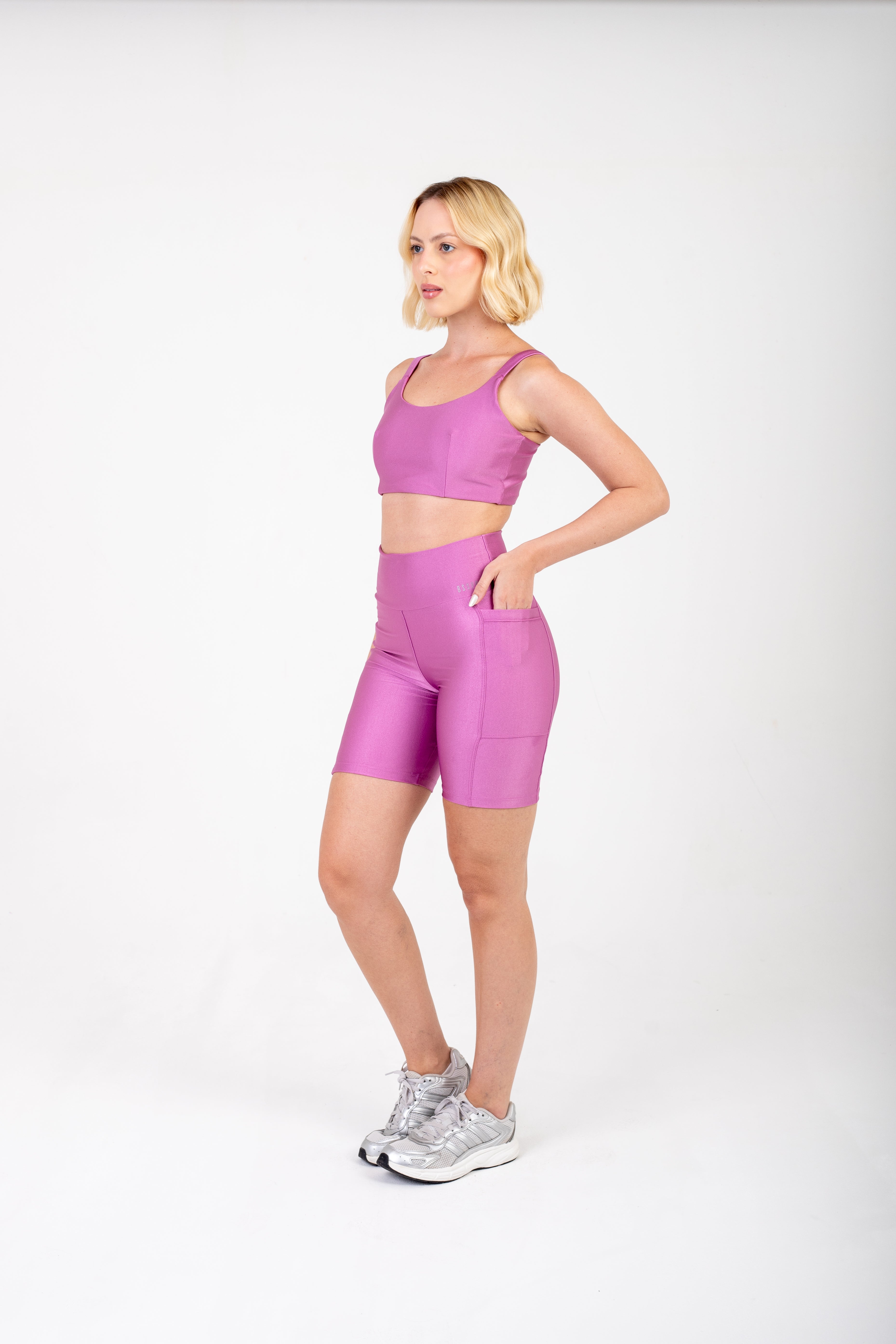 TOP ALÇA FINA GLOW MAUVE