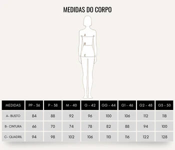Tabela de Medidas